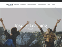 Tablet Screenshot of inspirelearning.ie